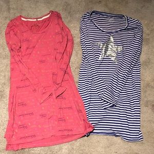 Victoria secret night gowns bundle of 2